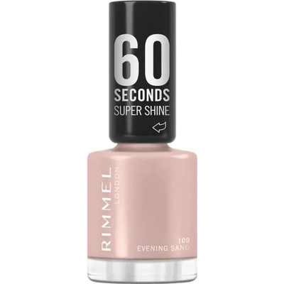 Rimmel 60 Seconds Super Shine lak na nehty odstín 109 Evening Sand 8 ml