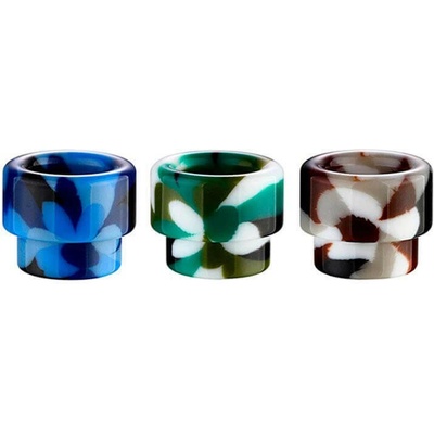 DripTip náustok Camo Resin 810 guľatý zelená