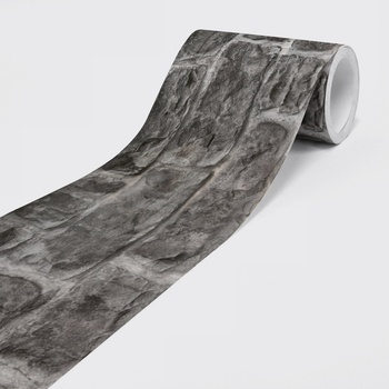 DIMEX ART s. r. o Самозалепваща нетъкана бордюра каменна стена 15 см x 5 м