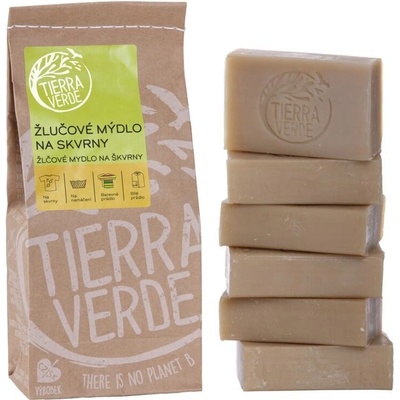 Tierra Verde žlčové mydlo na pranie odstraňovač škvŕn 6 x 140 g