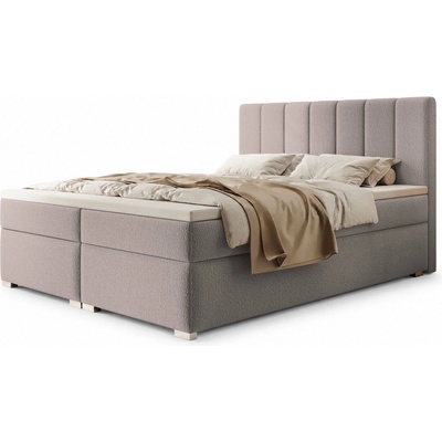 Wilsondo Canira Boxspring s úložným priestorom Ružová