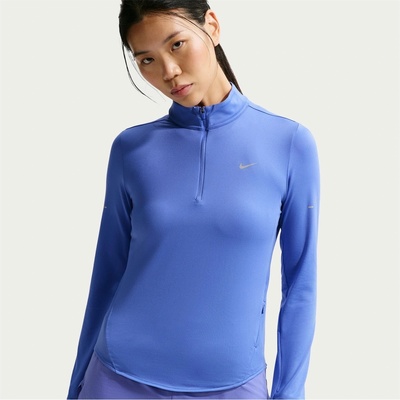 Nike Горнище с цип Nike Swift Women's 1/4-Zip Running Top - Sapphire