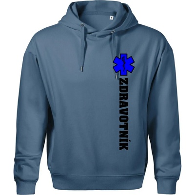Hvězda života zdravotník Oversized Moon kratší + širší denimm