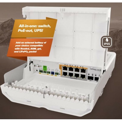 MikroTik CSS610-8P-2S+OUT