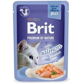 Brit Premium Cat Delicate Fillets in Jelly Salmon 85 g