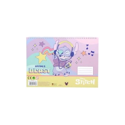 Gim Скицник 23х33см + стикери Stitch Gen Z
