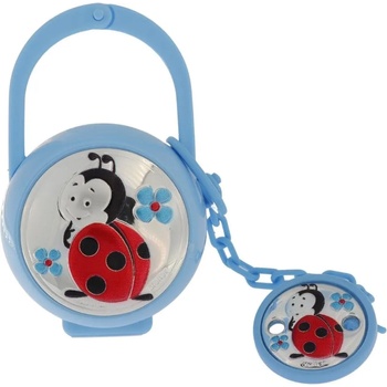 Image 1 of Кутийка с клипс за залъгалка - калинка (ae0547-c)