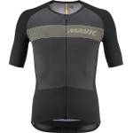 Mavic Мъжка фланелка с къс ръкав за колоездене Mavic Cosmic Jersey Cycling jersey - Black (056-3617-0211)