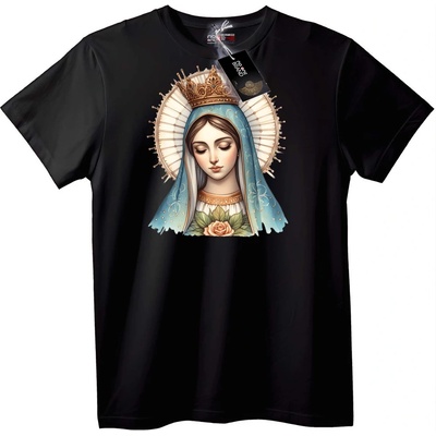 NOONEBRAND Тениска Света Богородица - 7XL, White