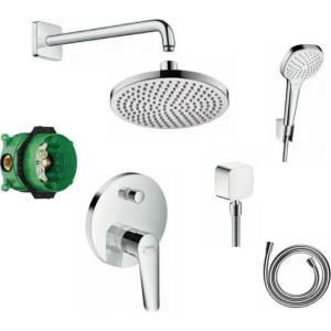 Hansgrohe Вградена душ система Hansgrohe Logis E Croma Select, гланциран хром (setdusLogisE)