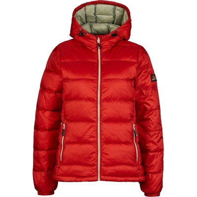 Alvivo Дамско пухено яке Alvivo Women's Astana Down jacket - Bordeaux / Grey (104-2842-0112)