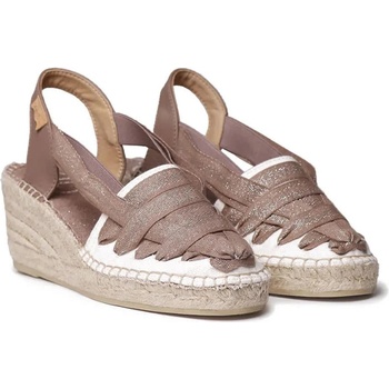 TONI PONS Tracy-CZ Wedge Espadrilles - Brown (Taupe)