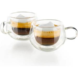 Luigi ferrero Чаша за еспресо с дръжка Luigi Ferrero Coffeina FR-8016 95ml, 2 броя (1006345) - topmarket