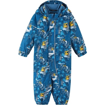 REIMA dětský zimní overal s membránou Puhuri Soft Navy