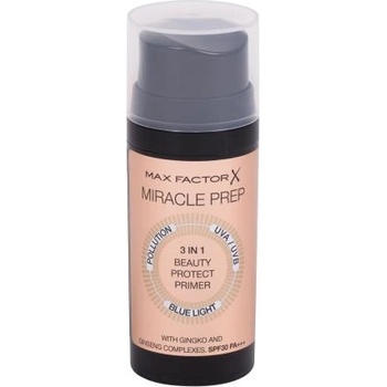 MAX Factor Miracle Prep 3 in 1 Beauty Protect SPF30 защитна основа 3 в 1 30 ml