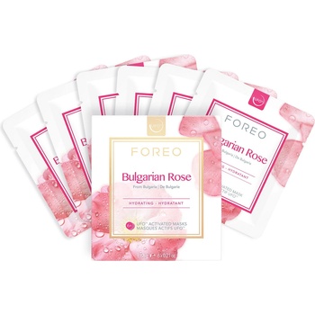 FOREO UFO Mask Bulgarian Rose x 6 Маска за лице дамски 36gr