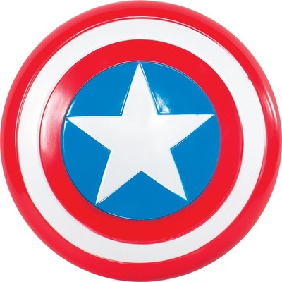 Rubies Парти аксесоар Rubies - Щитът на Captain America, 30 cm (35640)