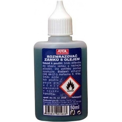 MAGG ATOL - Rozmrazovač zámkov 50ml s olejom as aplikátorom