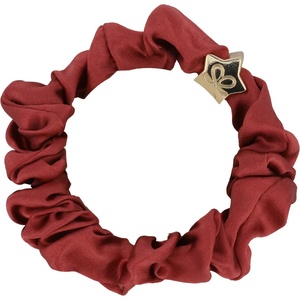 By Eloise London Gold Star Silk Scrunchie цвят Persimmon