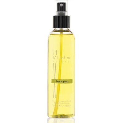 Millefiori Milano Natural Lemon Grass - Citrónová tráva Bytový sprej pohlcovač pachov 150 ml