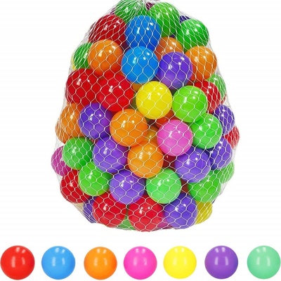 Springos KG0020 Plastové míčky na hraní 6 cm 200ks barevné