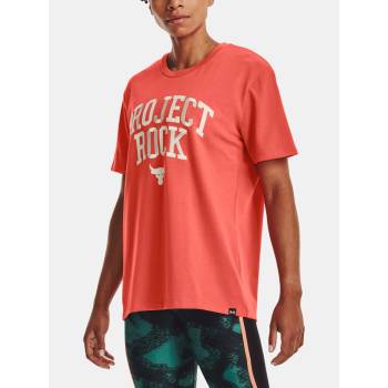 Under Armour Project Rock Hwt Campus T T-shirt Under Armour | Cherven | ЖЕНИ | S