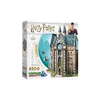 Wrebbit 3D puzzle Harry Potter: Bradavice, Hodinová věž 420 ks
