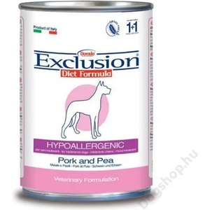 Exclusion Hypoallergenic - Pork & Pea 400 g