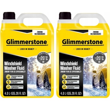 Glimmerstone Zimná kvapalina do ostrekovačov - čerstvý citrón ETANOL -20°C 8 l