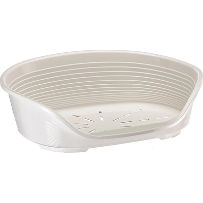 Ferplast Siesta Deluxe 6 white - пластмасово легло за котки и кучета бял цвят 62 x 41 см (70206911)