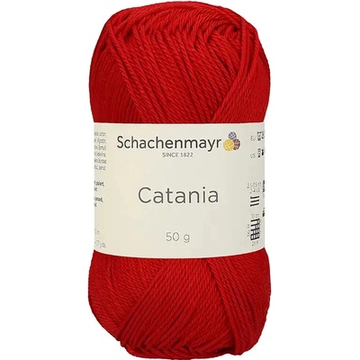 Schachenmayr Příze Catania 115 červená
