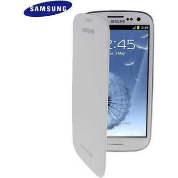 Image 1 of Samsung Flip Cover - оригинален кожен калъф за Samsung Galaxy S3 i9300 (бял)