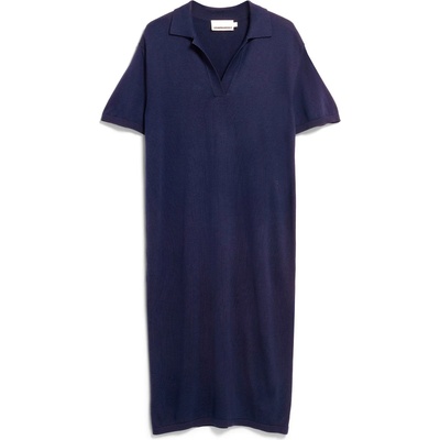 Armedangels Дамска рокля ARMEDANGELS Women's Fine Polo Knit Dress - Tinted Navy (134-1873-0112)
