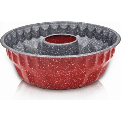 Voltz Форма за кекс Voltz V51223RE, мраморно покритие, 26.5 см, червена (V51223RE)
