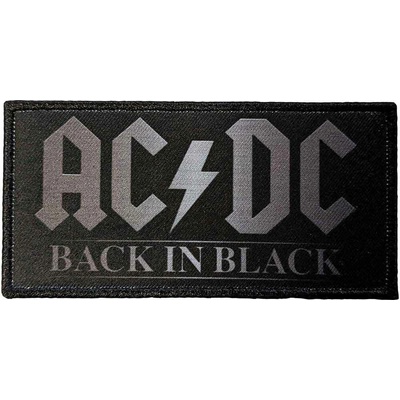 Nažehlovačka AC/DC - Back In Black 1