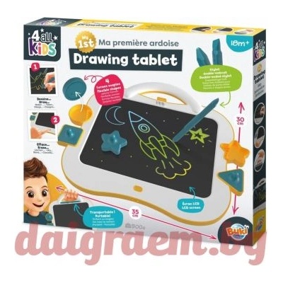 Buki France Моят първи таблет за рисуване, buki fk014 (bkfk014)