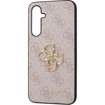 Image 1 of GUESS Гръб Guess PU 4G Metal Logo Case за Samsung Galaxy S23 FE - Розов