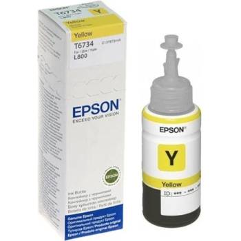 Epson МАСТИЛО EPSON L800/L810/L850/L1800 Yellow ink bottle 70ml - №C13T67344A - Заб. : 1800p (C13T67344A)