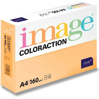 Image Coloraction barevný papír A4 160 g meruňková