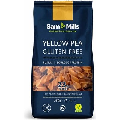 Sam Mills Fusilli cestoviny zo žltého hrachu bez lepku 250 g