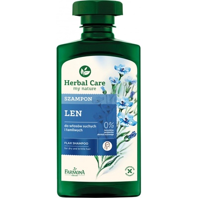 Farmona Herbal Care Flax Seed šampón pre suché a slabé vlasy 330 ml