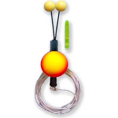 Bubeník Odpadávací čihátko žíhané žluto-Červená 26 mm