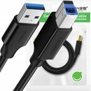 Ugreen US210 USB 3.0 A-B, 2m, černý