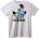 NOONEBRAND Тениска с Monsters Inc. - M, White