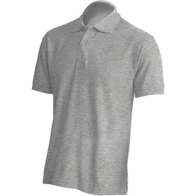JHK pánske polo tričko JHK510 grey melange
