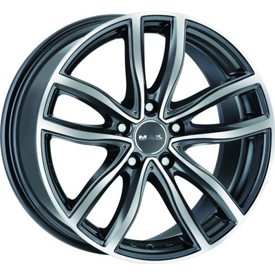 MAK FAHR 9x20 5x112 ET30 gunmetal mirror