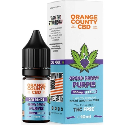 Orange County CBD Grand Daddy Purple CBD 10 ml 300 mg