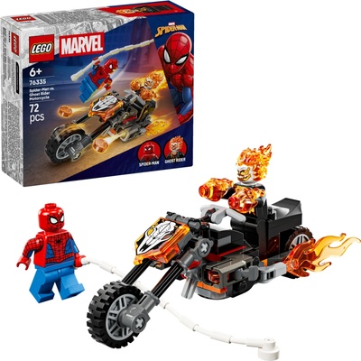 LEGO® Super Heroes 76335 Spider-Man vs. Ghost Rider na motorke