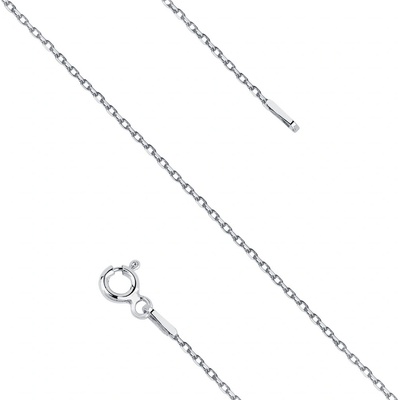 Olivie Stříbrný řetízek anker rhodium 5124