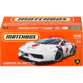 Matchbox Toys Auto Lamborghini Gallardo Police